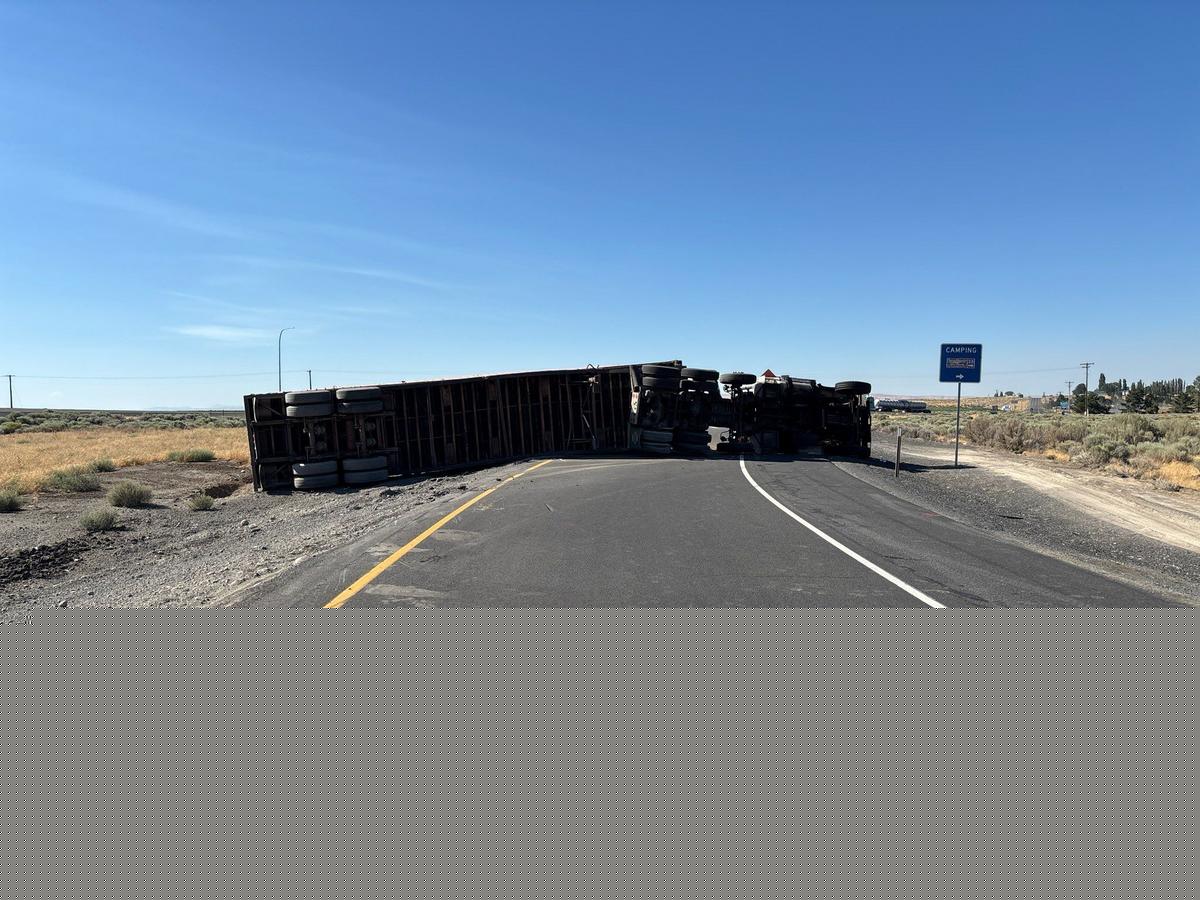 I-90 Semi Crash Closes Dodson Road Exit