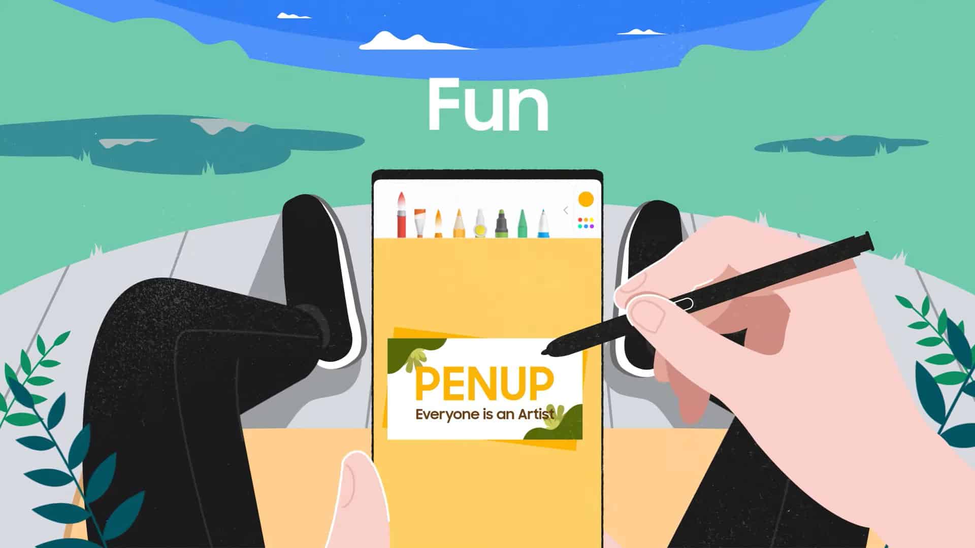Latest PENUP Update Brings Smarter Lasso Tool, Layer Effects & New Brushes