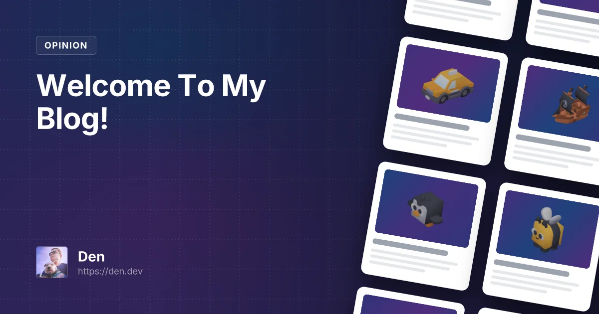 Welcome To My Blog!