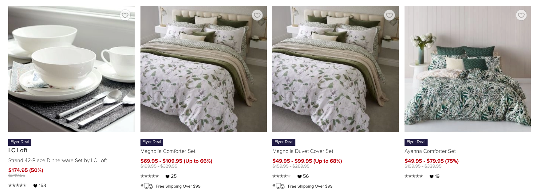 Linen Chest Canada Winter Blowout Sale: Save up to 75% Off