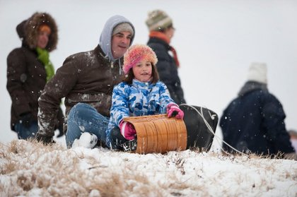 Free Toboggans Available At Chestnut Ridge Park