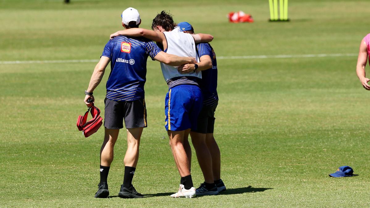 West Coast defender Brady Hough suffers ankle injury in latest pre-season blow for Eagles