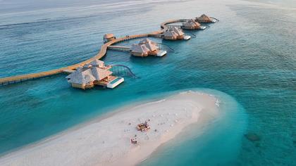 Can you keep a Secret? This new resort in a remote part of the Maldives boasts the big marine five and the world’s first moving villa