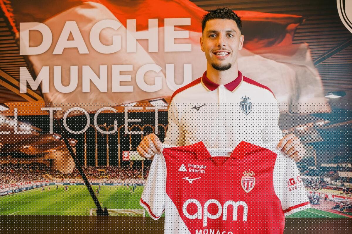L’AS Monaco officialise l’arrivée de l’attaquant Matthis Abline