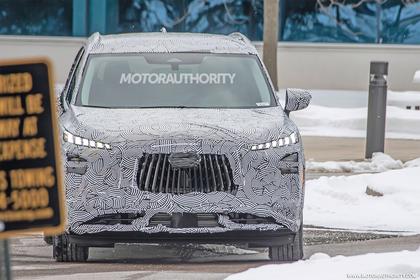 2026 Infiniti QX65 coupe-like SUV spied for first time