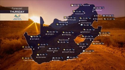 Weather forecast | Thursday, 29 January 2026