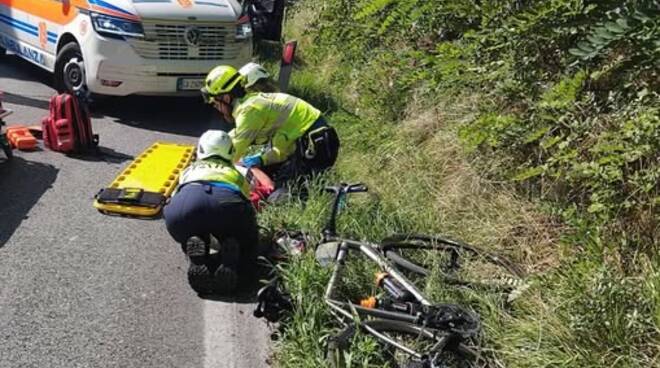 Rintracciato il pirata della strada che aveva travolto un ciclista a Roè Volciano