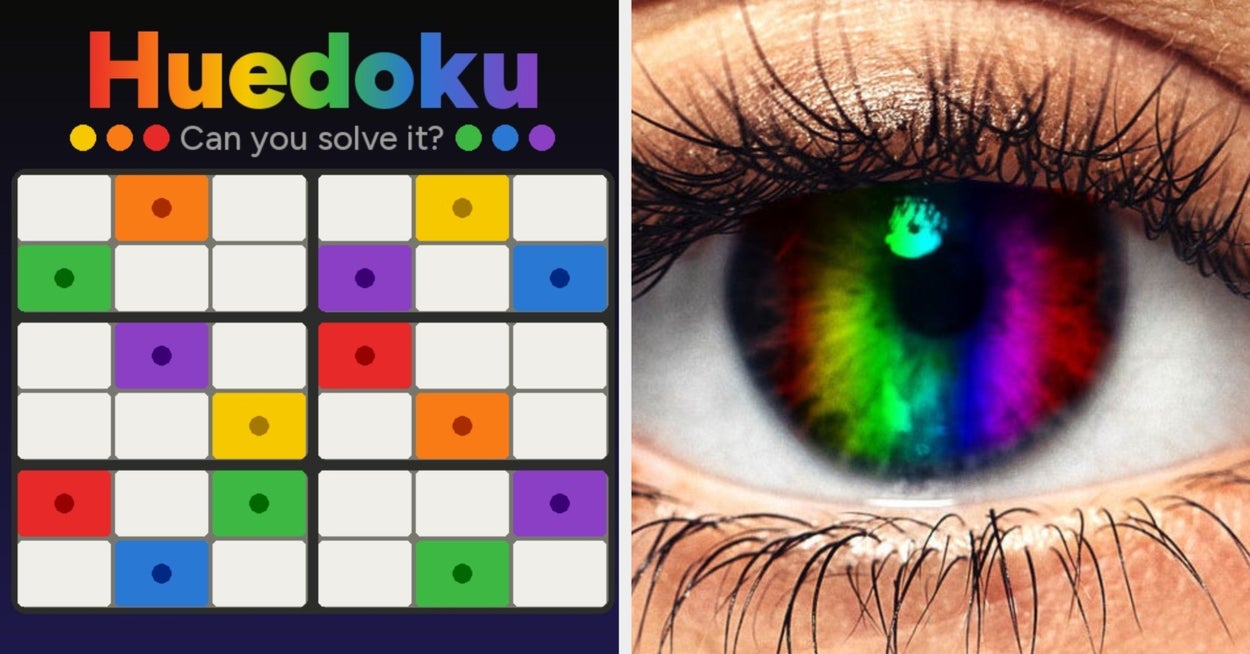 Only People With A Very, Very, Very, Very, Very, Very, Very, Very, Very, Very, Very, Very Good Eye For Color Can Solve Today's Huedoku