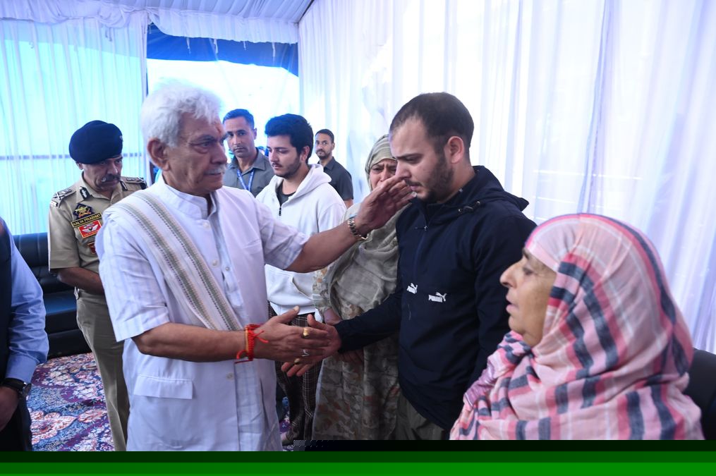 LG Sinha reaffirms terror-free J&K resolve