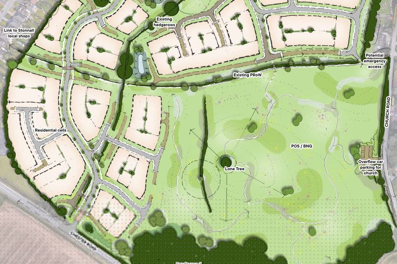 'Completeley unacceptable' plans for nearly 500 homes will 'double' size of Midlands rural village