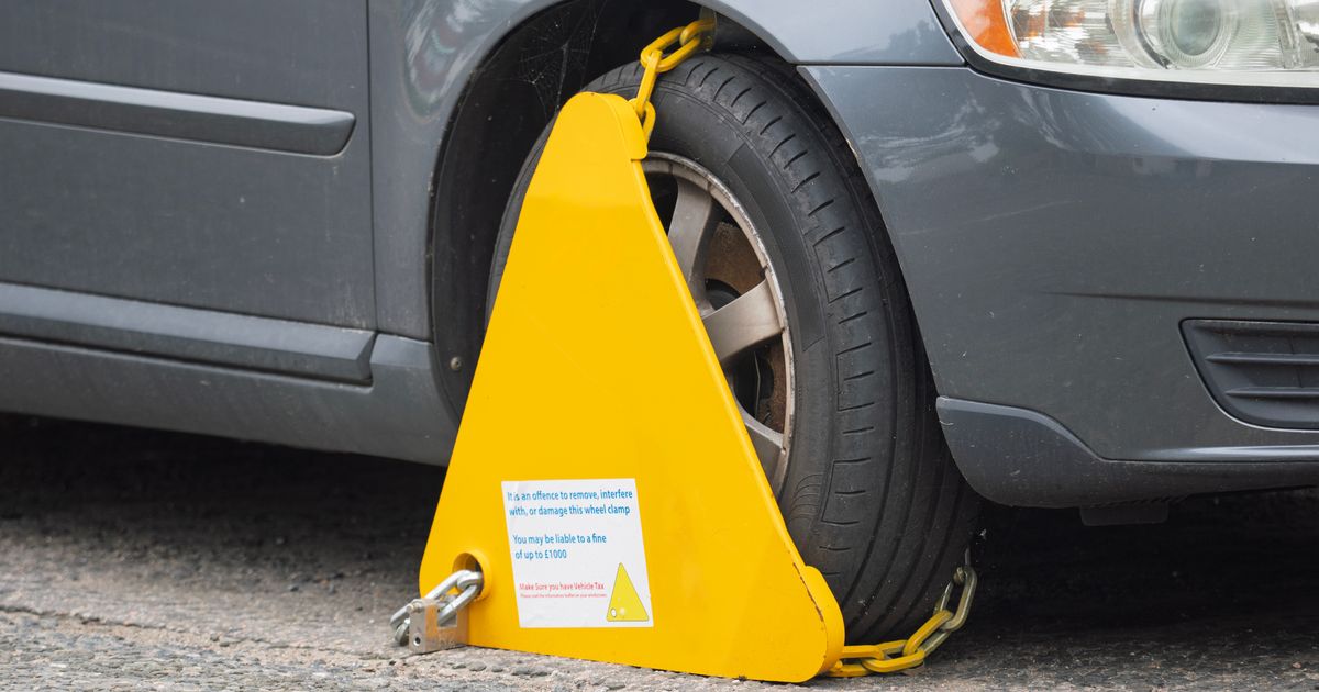 DVLA issues new 'few minute' clamping warning to 150,000 motorists