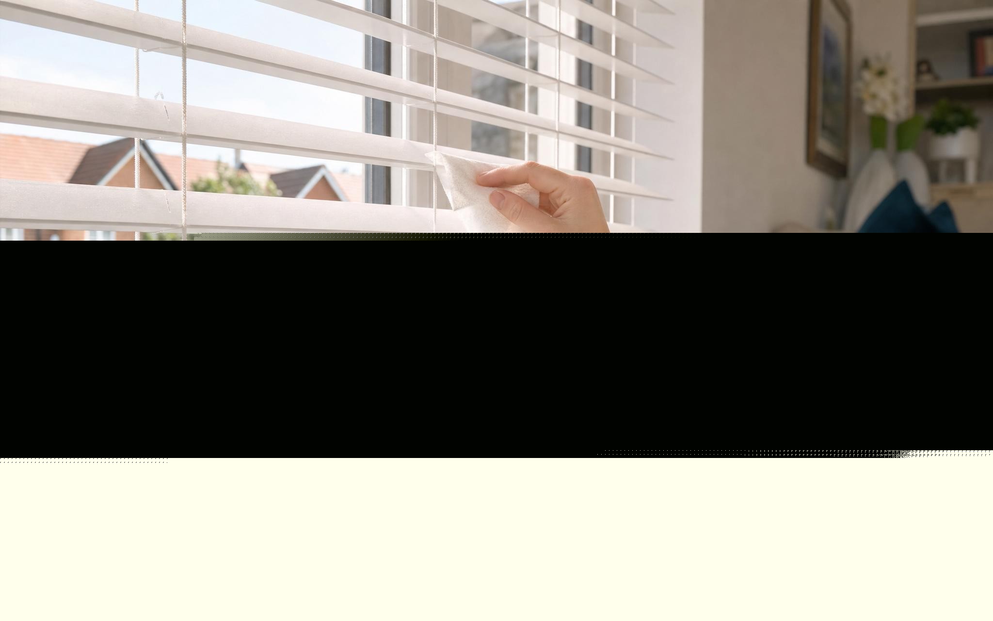 Homeowners are just realising this cheap laundry sheet trick keeps blinds and window sills dust-free for weeks