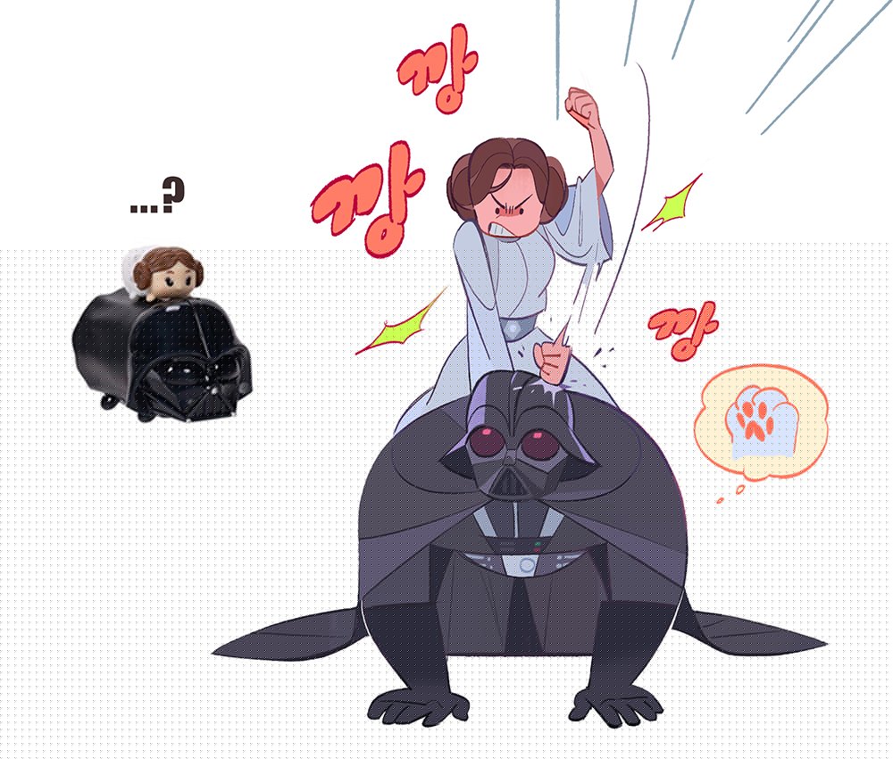 Star Wars - Father-Daughter quality time