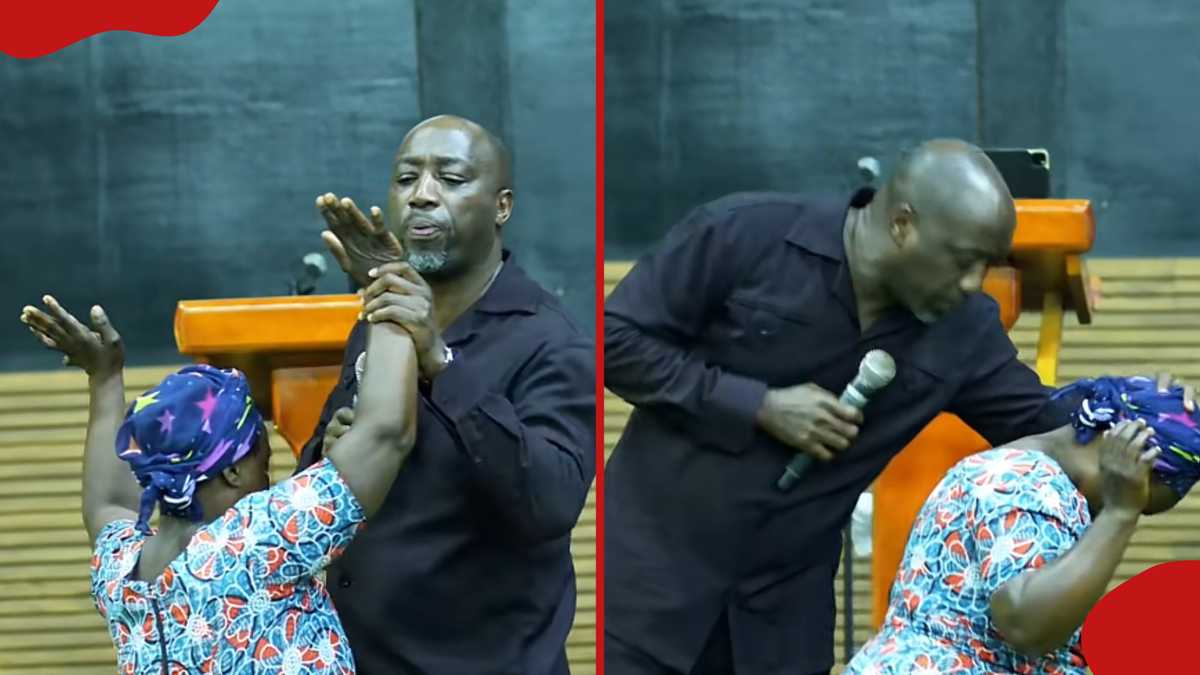 Pastor sparks mixed reactions after spitting on congregant during service