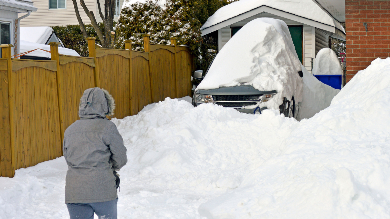 No Shovel, No Problem: Here's How To Clear Out Snow In A Pinch