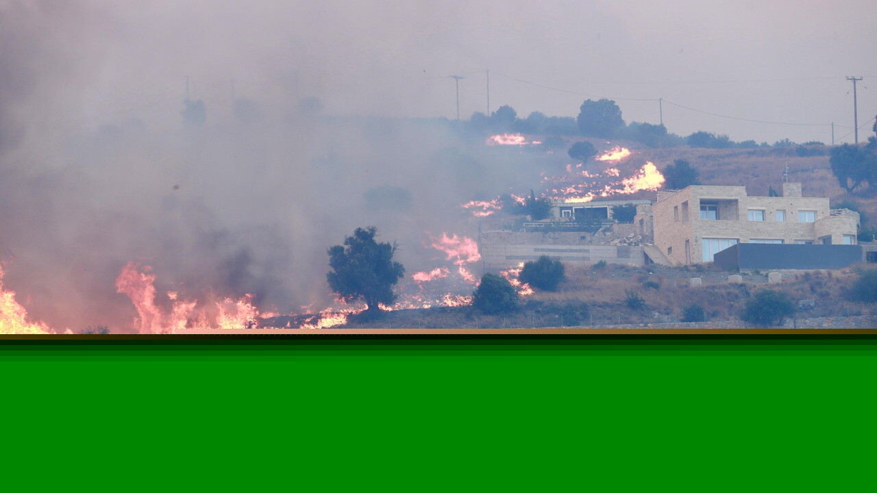 Incendi in Grecia, 8.000 persone evacuate a Creta
