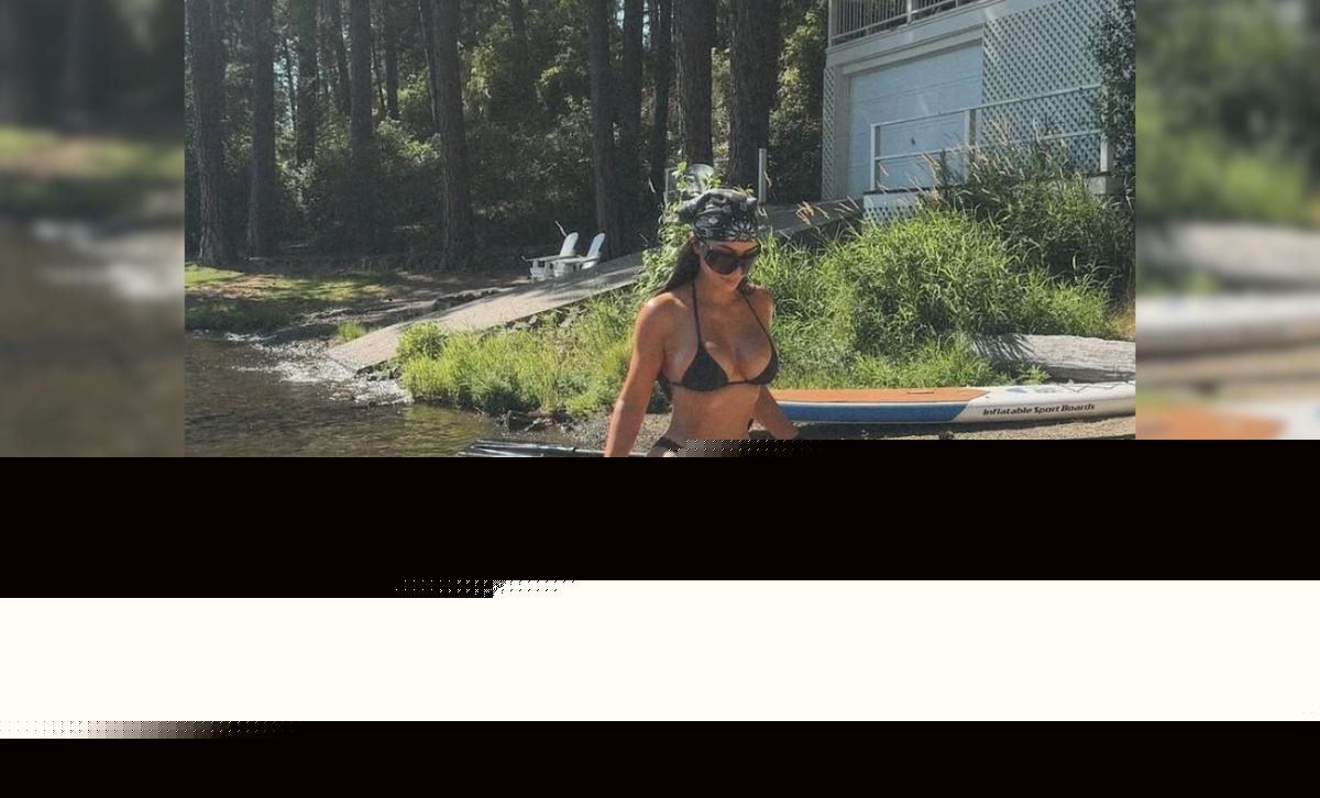 Kim Kardashian Is Spending Serious Time in Idaho This Summer