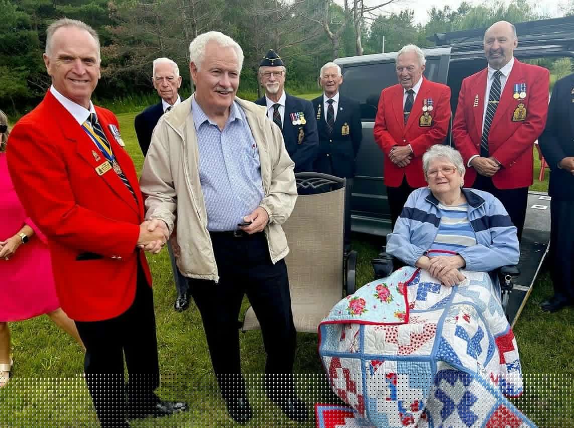 A special gift for former Brockville Mountie