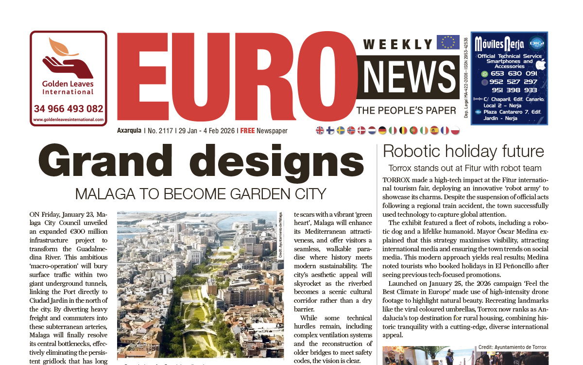 Axarquia newspaper 29 Jan - 4 Feb 2026