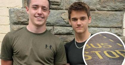 Welsh schoolboys save lives of 27 pupils after bus driver collapses