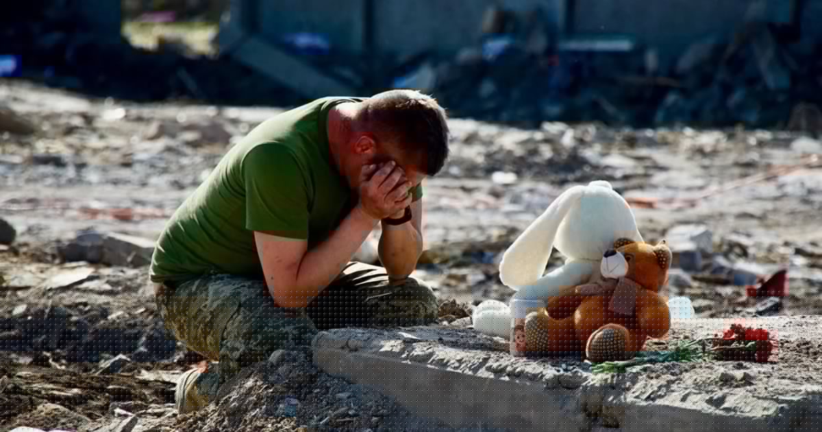 Russian Missile Strike On Ukrainian Village Kills Almost Entire Family
