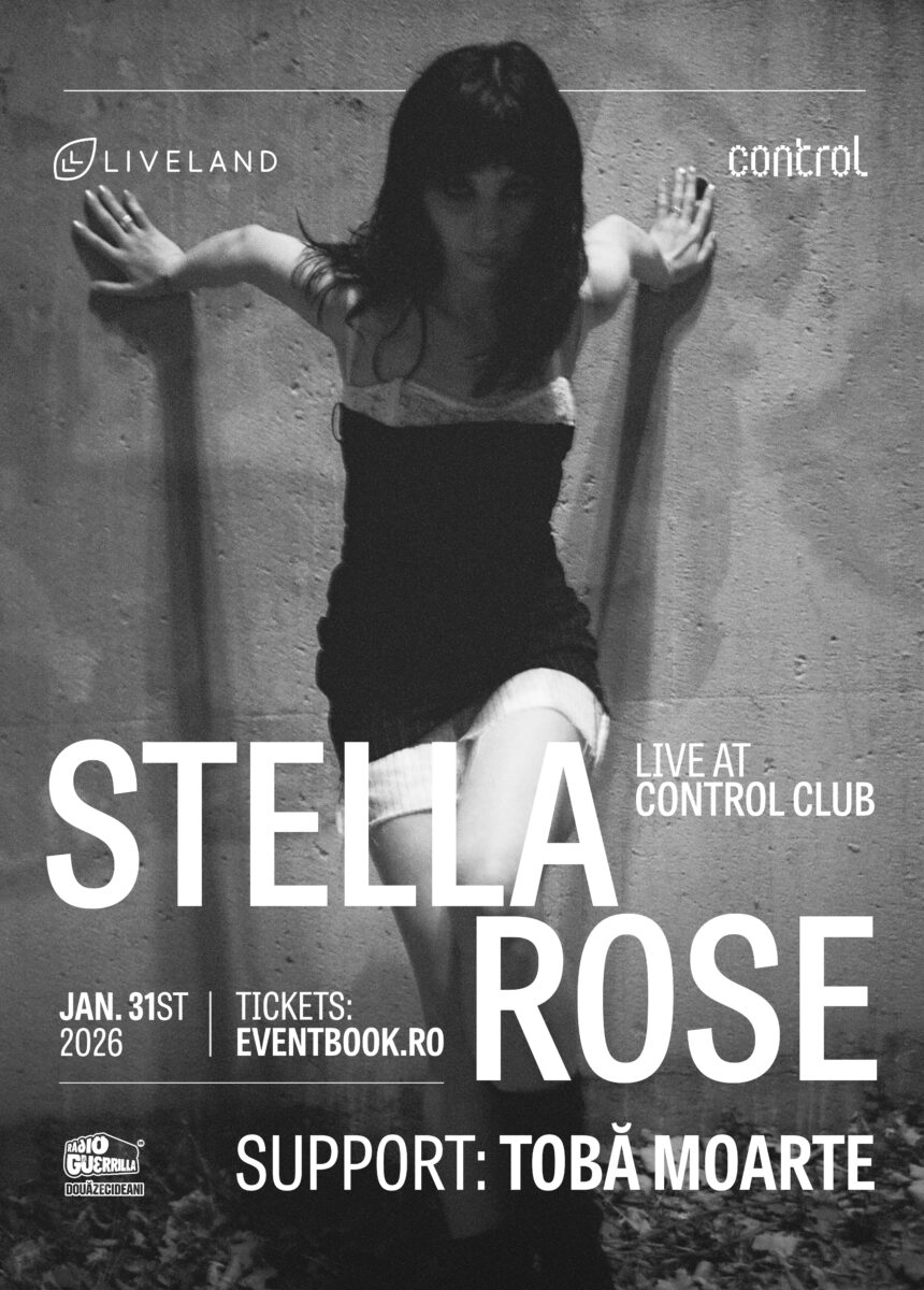 Stella Rose Gahan revine în concert la București – sâmbătă, 31 ianuarie, la Control Club