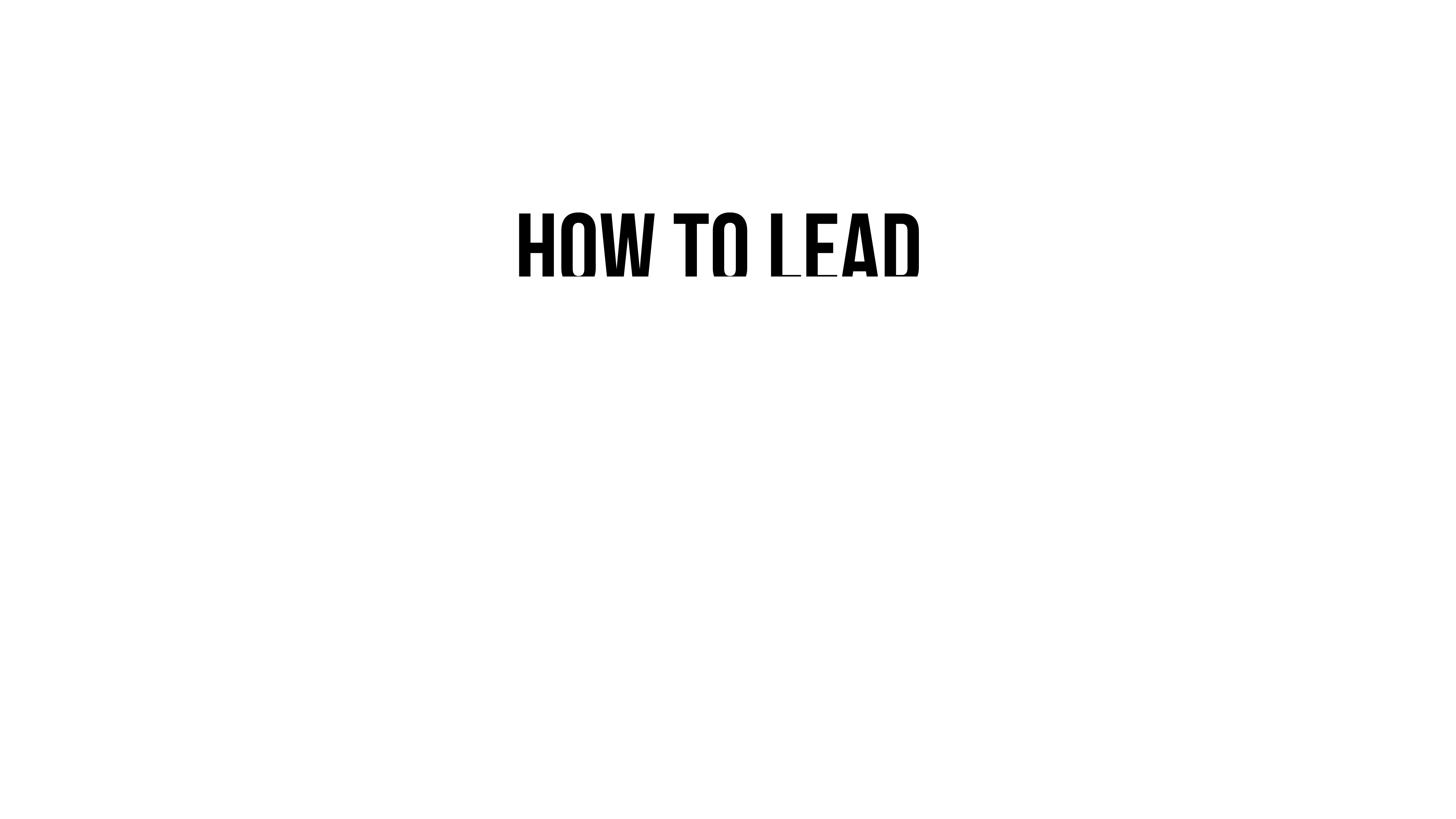 How to lead with purpose