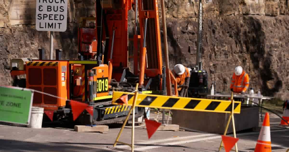 Massive rig arrives at causeway but drivers face another year of delays