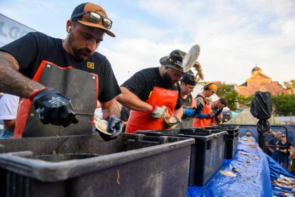 Scallopalooza Returns to New Bedford With Bigger Crowds and a High-Stakes Shucking Contest