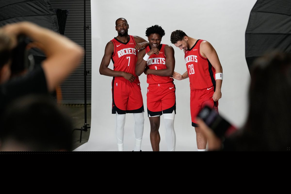 NBA Media Day in photos: Portraits and behind the scenes moments