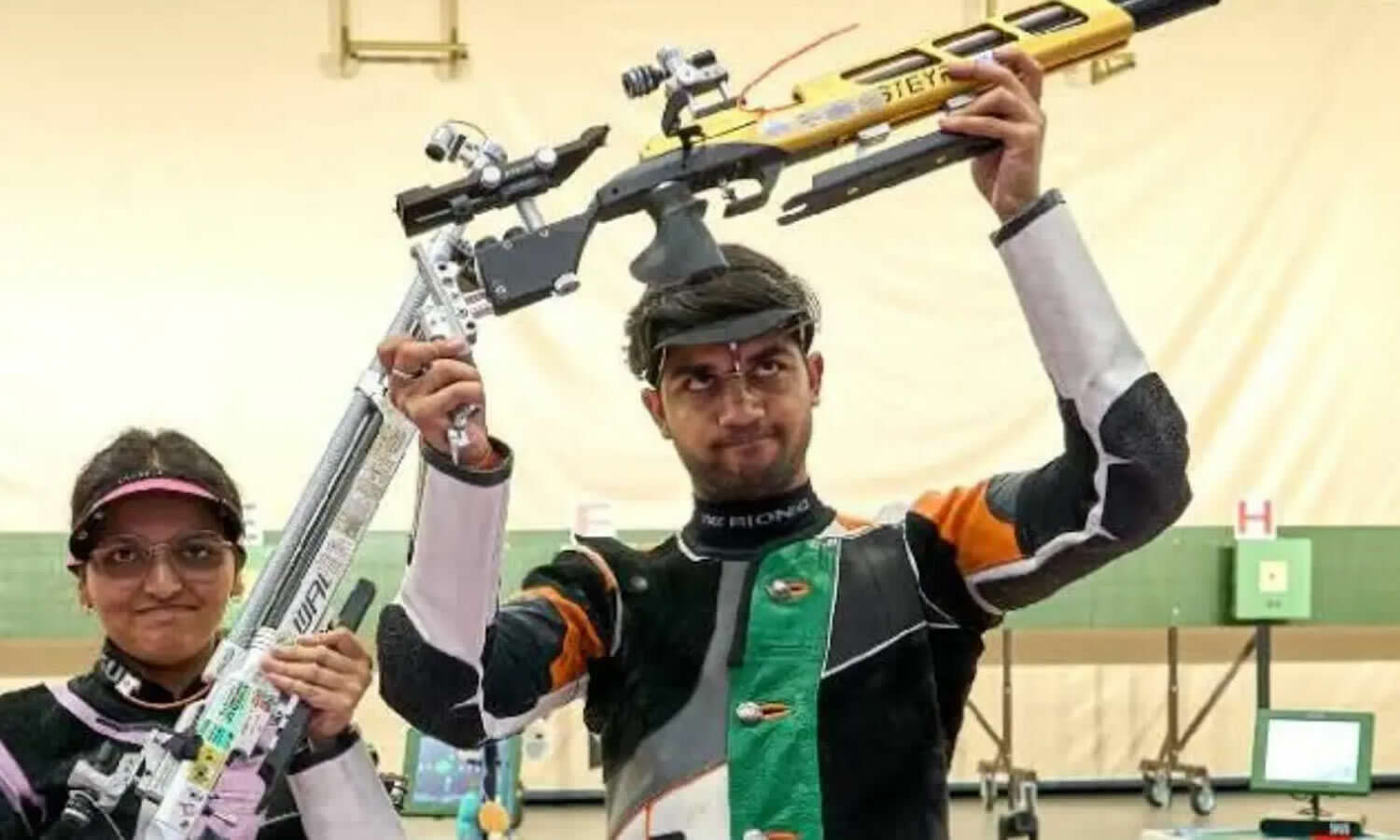 Sonam, Himanshu lift bronze in 10m air rifle mixed team