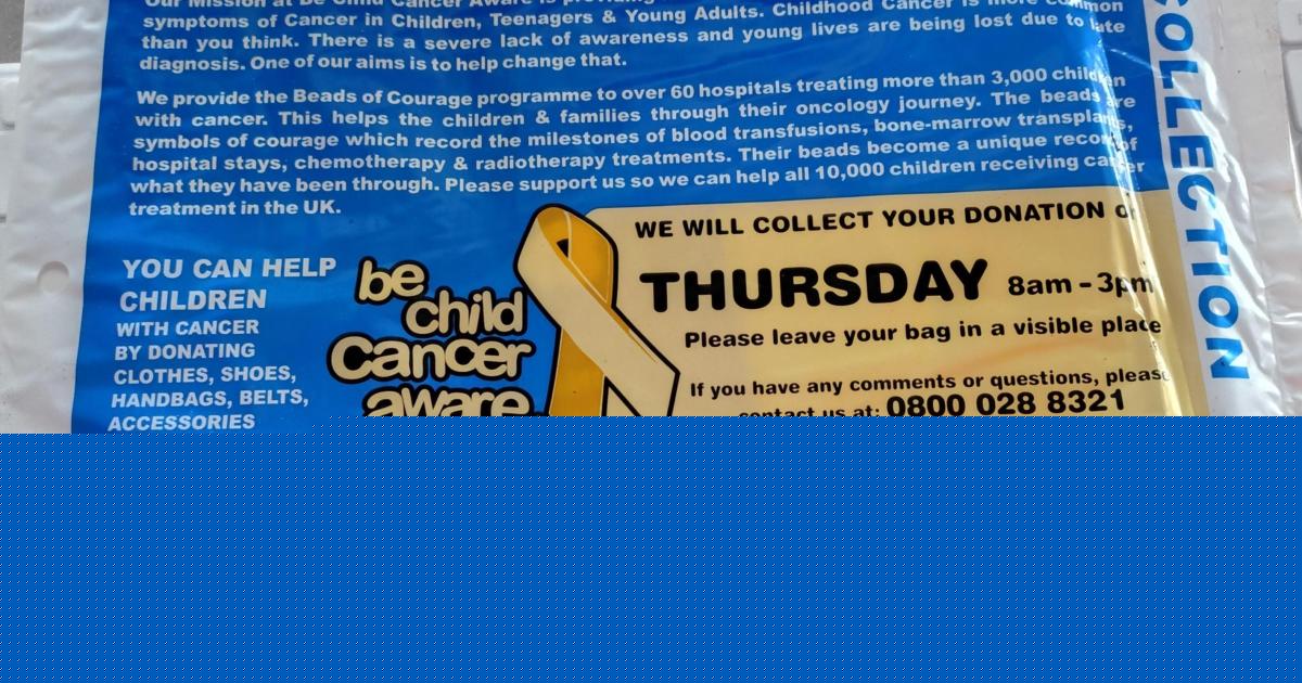 Criminals cash in on people's generosity with fake charity bags
