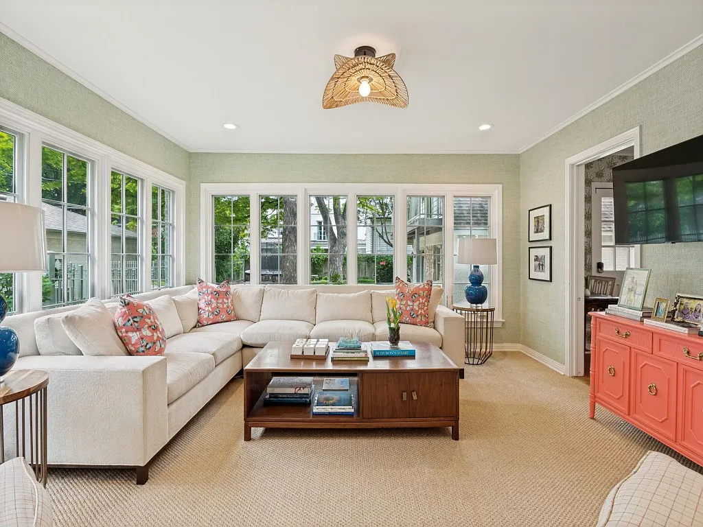 This Greenway Parks Colonial Is Giving Wes Anderson in the Best Way