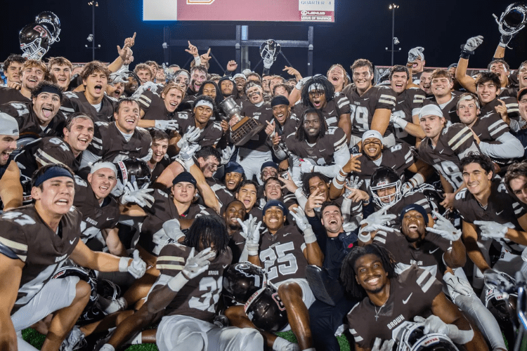 Brown Stuns No. 8 URI to Win Governor’s Cup 28-21