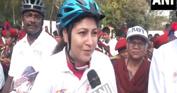 "Ranchi will be cycling capital of India": International track cyclist Gauri Mishra at Sansad Khel Mahotsav