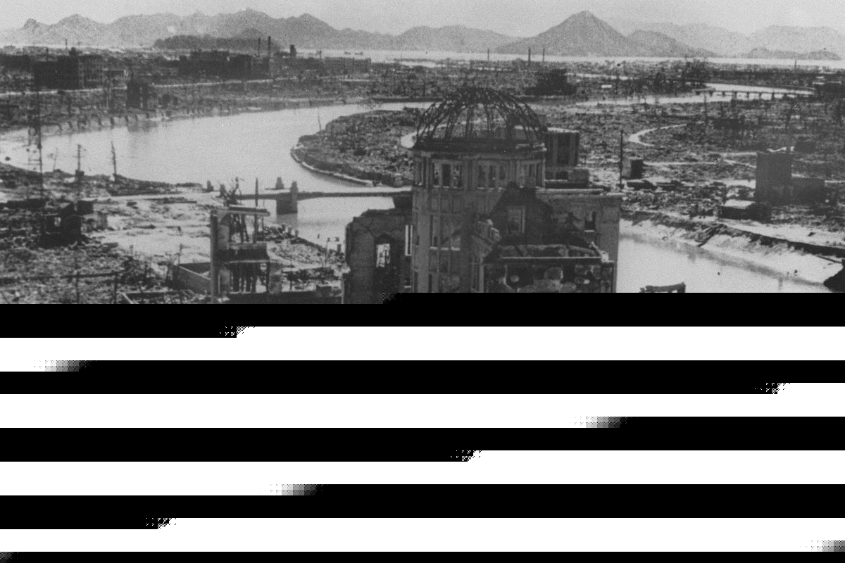 Strange never-before-seen material found at Hiroshima atomic bombing site