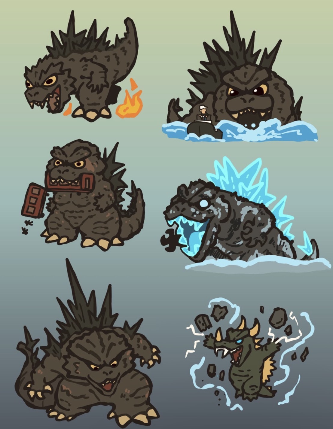 Godzilla - Minus something