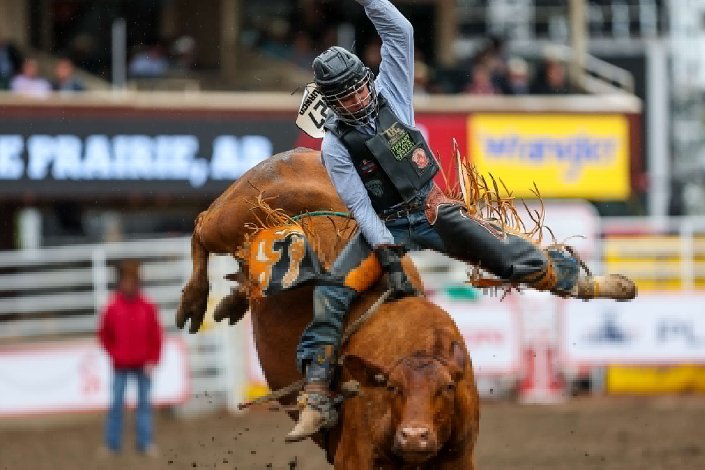 Grande Prairie's Ryder Topolinski: In the chutes with the number one junior steer rider in Canada