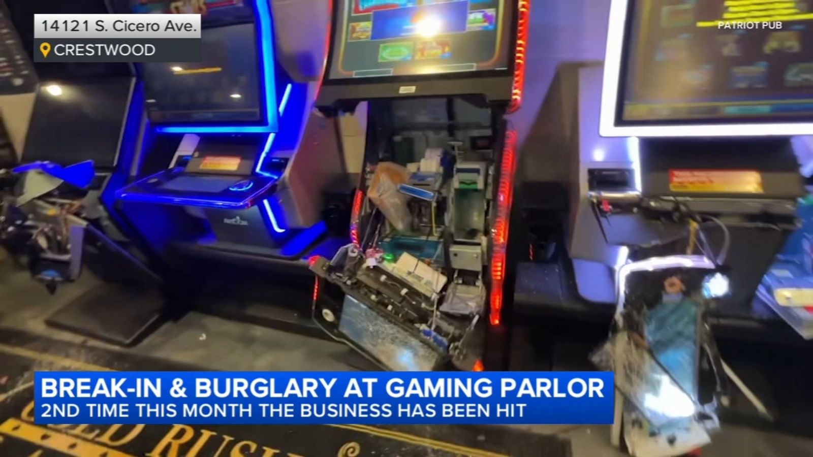 South suburban gaming parlor burglarized for second time this month: owner