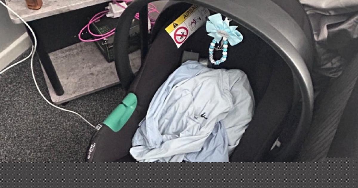 Picture released of baby car seat used to hide drugs by 'blight on community' dealer