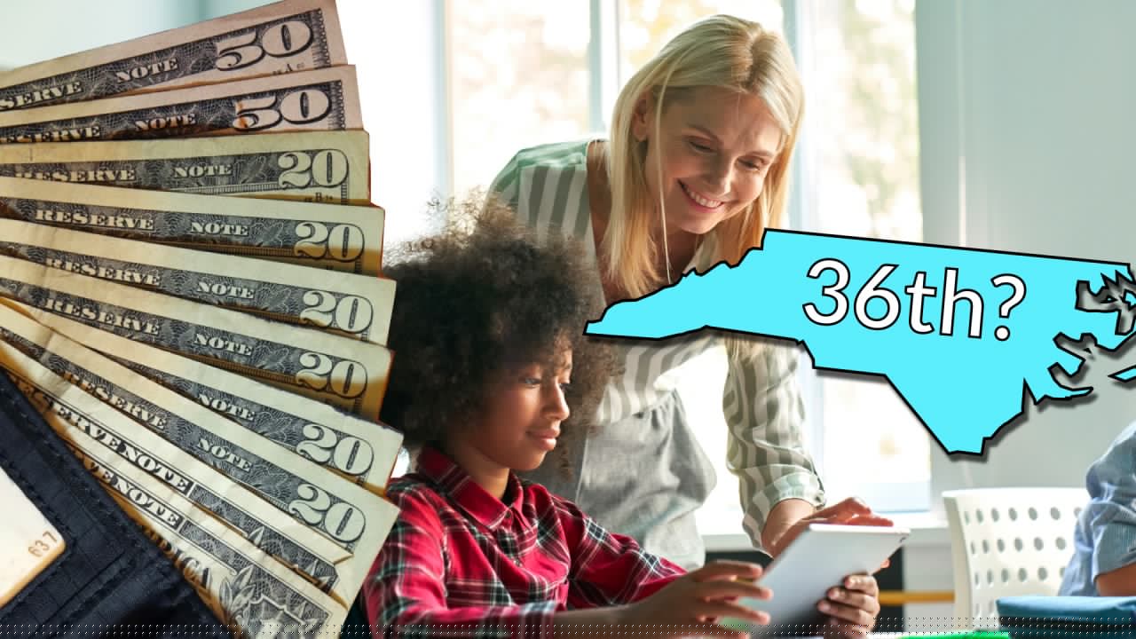 Charles Clotfelter: Will Any Budget Proposal Improve NC's Low National Ranking for Teacher Pay?