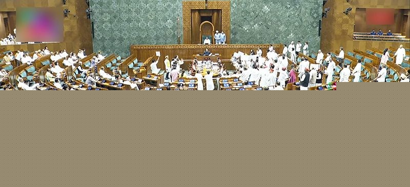 Lok Sabha approves Appropriation Bill amid Opposition din