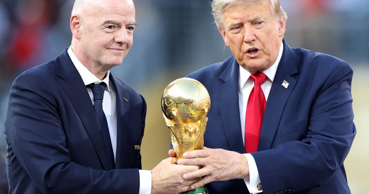 Trump backs Infantino after fury over FIFA chief’s World Cup sale plan