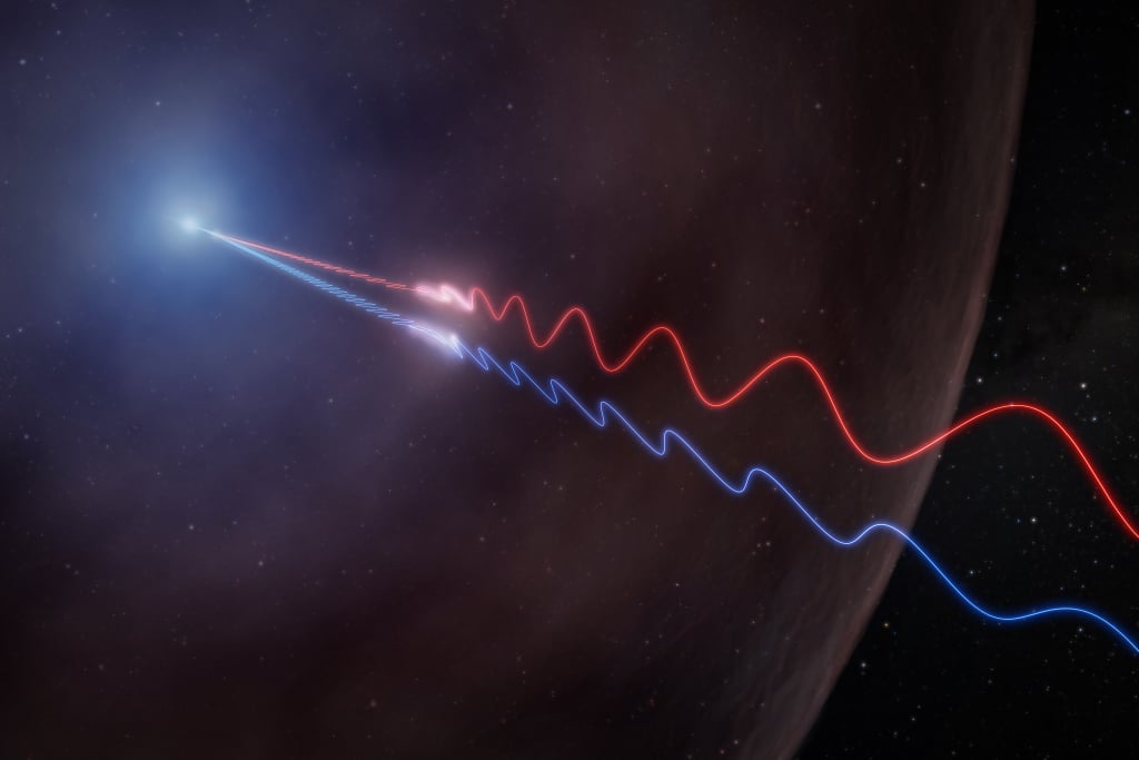 Radio Array Detects Polarized Light From a GRB