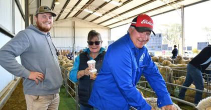 Photo gallery: who attended the 2025 Demondrille Merino ram sale at Harden