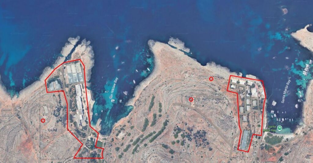 ERA Marks Where Comino Trees Will Be Removed And Replanted