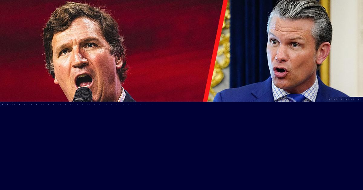 Tucker Carlson Blasts Pete Hegseth as 'Deranged, Bloodthirsty Monkey' as MAGA Split Deepens