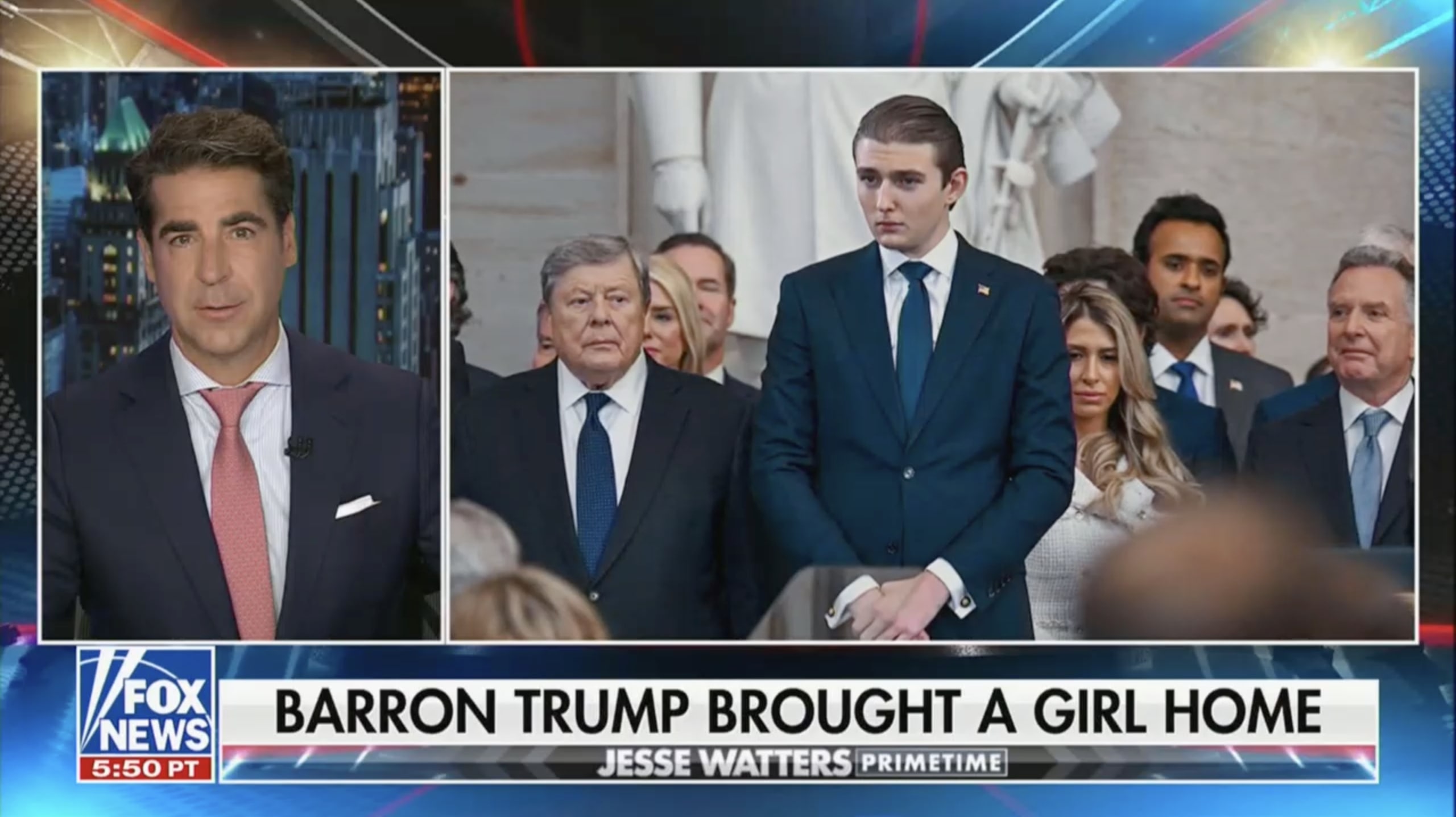 Fox Hosts ‘Hope Something Good’ Came Out of Barron Trump Date: ‘I’m Not Gonna Say What’
