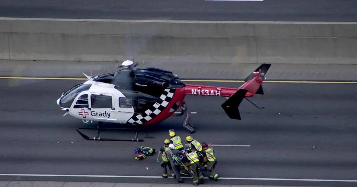High-speed motorcycle chase on I-20 leaves rider hospitalized