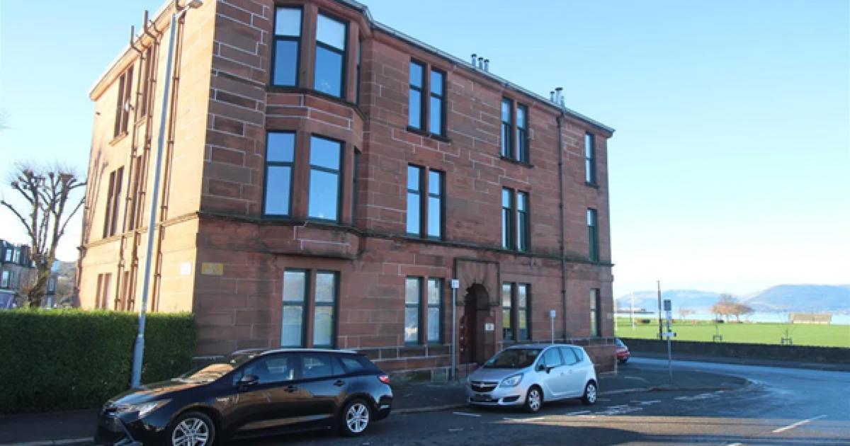 Traditional West End flat that offers charm and convenience for sale in Greenock